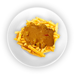 Chips & Korma Sauce  Medium 