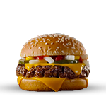 1/4 Pounder Burger & Cheese  Single 